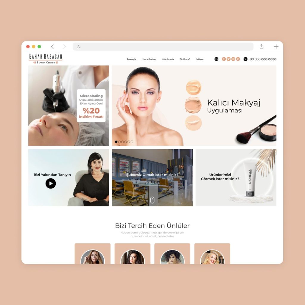 Bahar Babacan Front-End Çalışması
