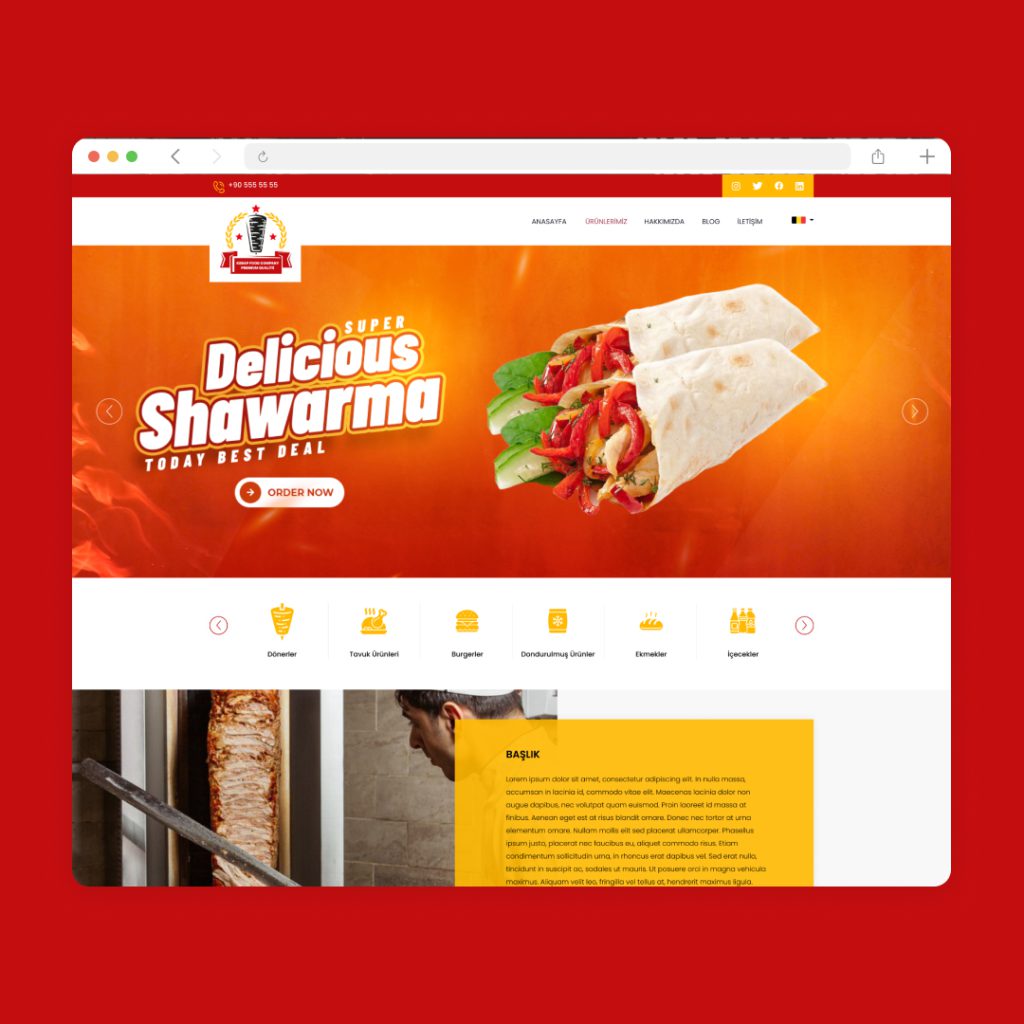 Kebabfoodcompany Website