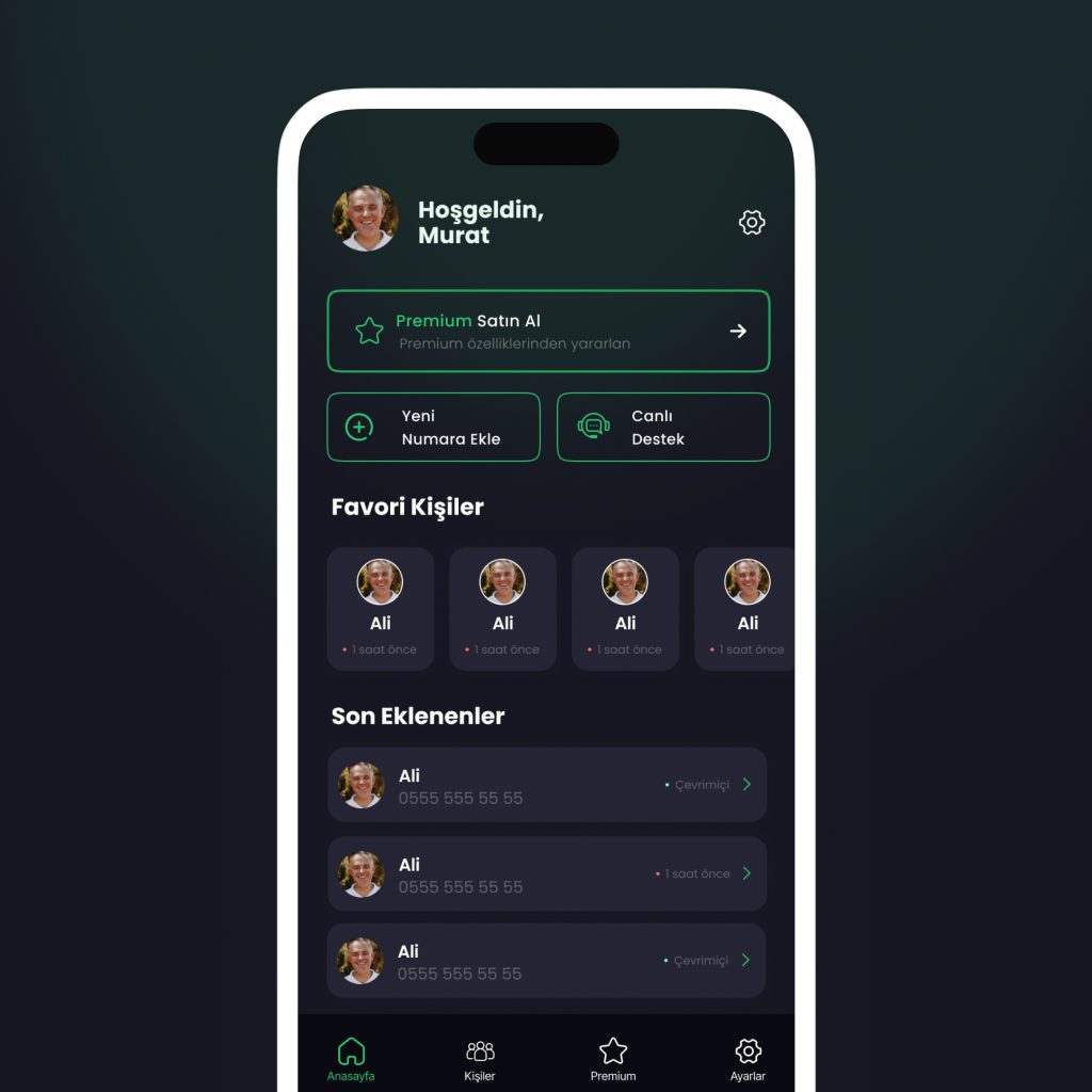 Online Takip Uygulaması Tasarımı