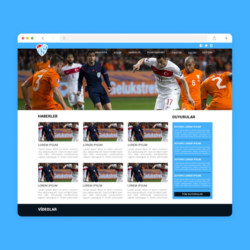 Taşucu Spor Kulübü Websitesi