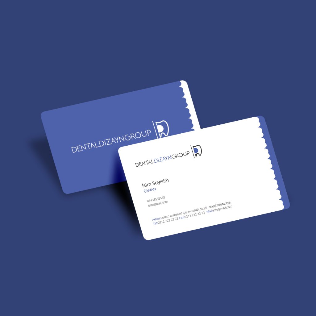 Diş Kliniği Kartvizit Çalışması