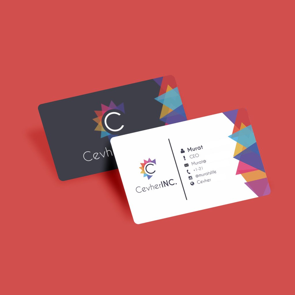 Cevher Kartvizit Çalışması