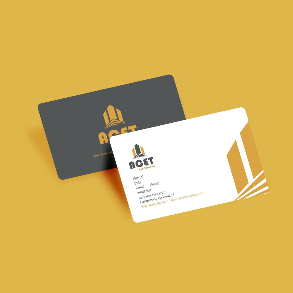 Yapı Mimarlık Kartvizit Çalışması