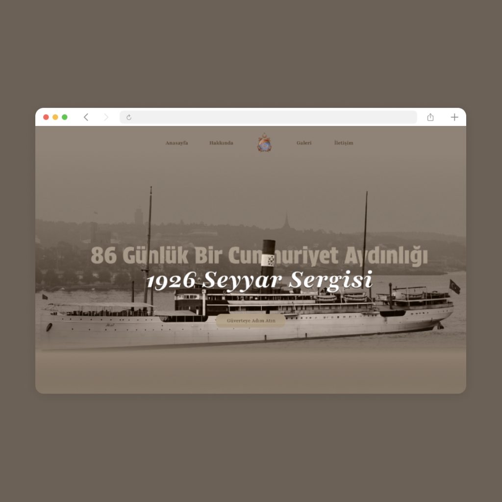 Karadeniz Vapuru Web Projesi